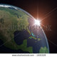 Stock photo planet earth north america background is full with stars in case you don t see on thumbnail 1930328