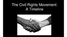 Timeline: Civil RIghts Timeline
