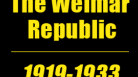 Timeline: Weimar Germany