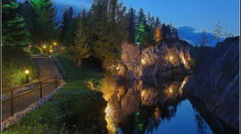 Timeline: Красивейший геологический памятник Карелии - Рускеала