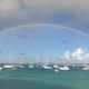 St. maarten marina rainbow