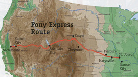 Timeline: Pony Express