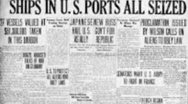 Timeline: Causes of US Entry into WW1