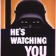 A. heswatchingyou ww2 propaganda poster