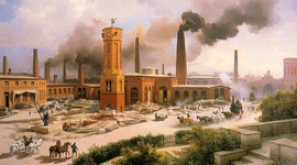 Timeline: Prozesse der Industrialisierung in England und Deutschland