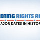Voting rights timeline