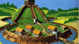 Timeline: motte and bailey castle history