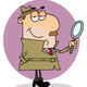 Cluess cartoon detective looking for clues with a magnifying glass 0521 1008 0712 5708 smu
