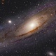 Andromeda galaxy trio 1600 1