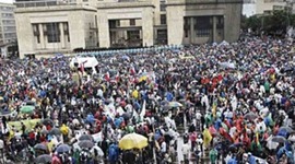 Timeline: Discutibles las conclusiones que sacaron los Uribistas de la marcha del 9 de Abril.