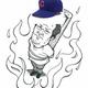 Cubs burning