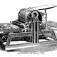 Hoe's one cylinder printing press