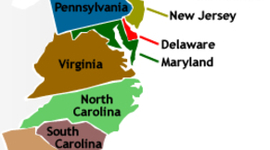 Timeline: TheThirteen Colonies