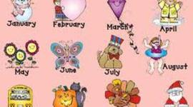 Timeline: Months of the Year