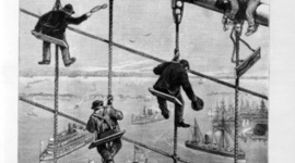 Timeline: Building The Great Bridge (Brooklyn Bridge)