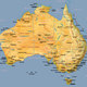 Australia topographic map 960
