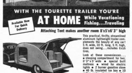 Timeline: Restoration of my 1947 Tourette Teardrop Trailer