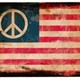 Peace sign flag 300x201
