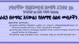 Timeline: የመሰብሰብ፣ ሰላማዊ ሰልፍ የማድረግ ነጻነትና፣ አቤቱታ የማቅረብ መብት የተጣሰባቸውን ክስተቶች