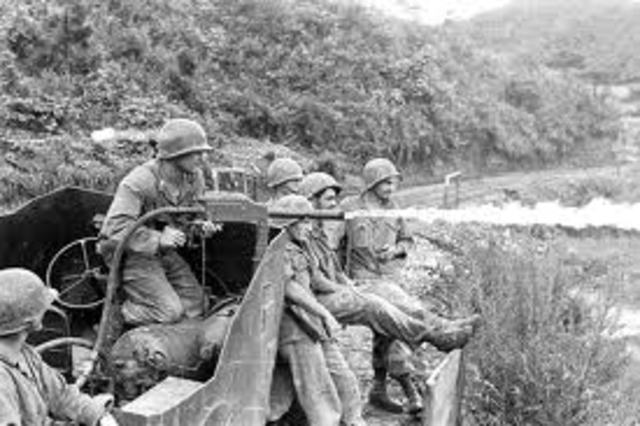 Korean War timeline | Timetoast timelines