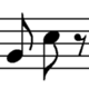 200px eighth notes and rest
