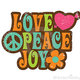 Love peace joy