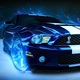 Blue mustang shelby car picture hd wallpaper