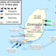 Grenada map