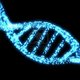 15583186 blue dna helix background