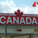 Welcome to canada sign