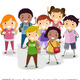 Royalty free school children clipart illustration 1098854 1