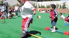 Timeline: Motricidad en los niños gruesa