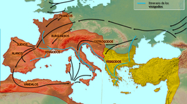 Timeline: INVASIONES GERMANICAS