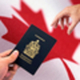 Canadian passport small square