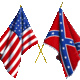 Union   confederate flag
