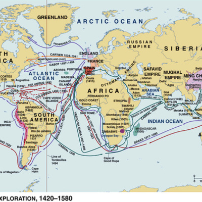 Timeline: Exploration and Colonization