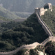 Snaking of great wall of china