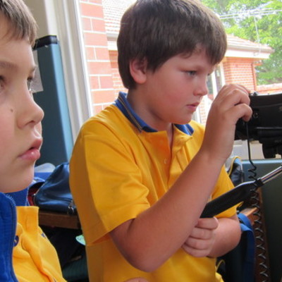 Timeline: Using technology for video making.