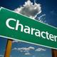 Character roadsign