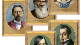 Timeline: Великие русские писатели 19 века.