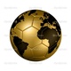 Depositphotos 2071324 gold soccer football ball world globe