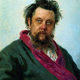 Picture by repin  mussorgsky
