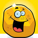 Cartoon gold nugget