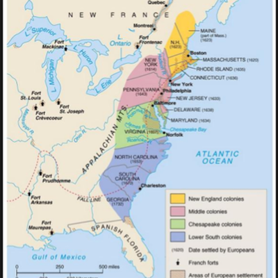 Timeline: Early European Settlement