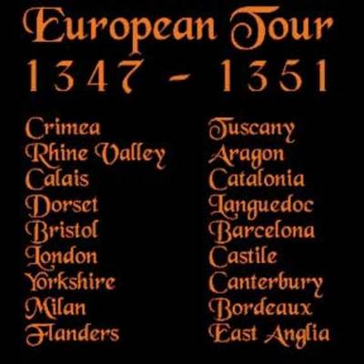 Timeline: Spread of the Black Plague