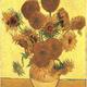 Van gogh still life vase with fifteen sunflowers