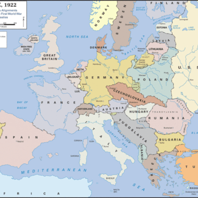 Timeline: world war one ; w ;