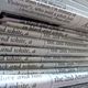A stack of newspapers