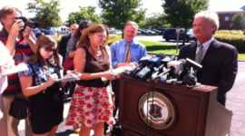 Timeline: Lincoln Chafee