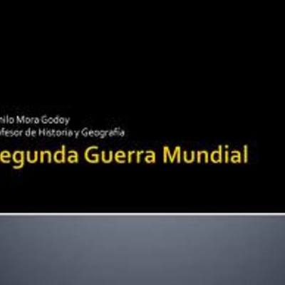 Timeline: SEGUNGA GUERRA MUNDIAL
